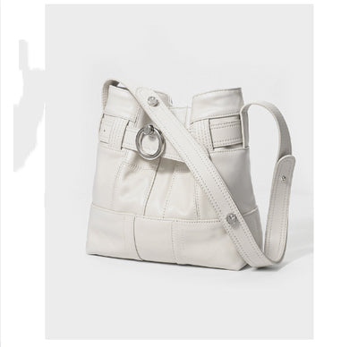 Bolso Bucket de Cuero Genuino con Costura Artesanal - Image 3