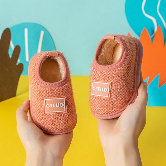 Pantuflas Cálidas de Lana para Bebé - Zapatos de Casa Suave y Acogedor - Image 2