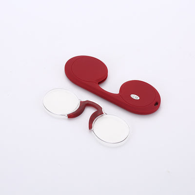 Gafas de Lectura con Clip Nasal de Silicona Portátil - Image 11