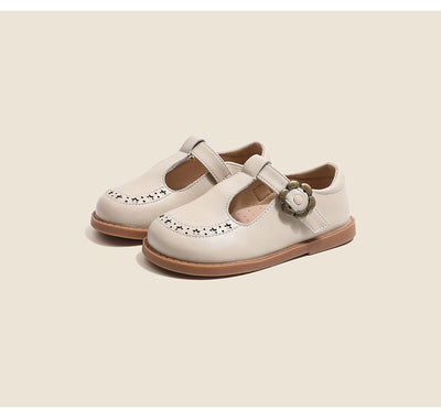 Zapatos de Cuero para Niñas Princesa con Suela Antideslizante - Image 13