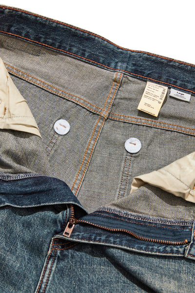 Jeans Anchos de Largo Completo Splash Ink para Hombre - Image 23