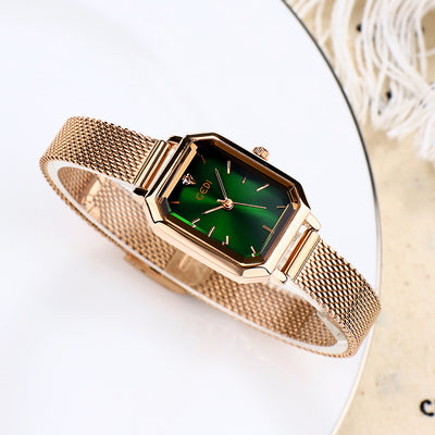 Reloj Cuadrado Retro Casual Versátil para Mujer - Image 7