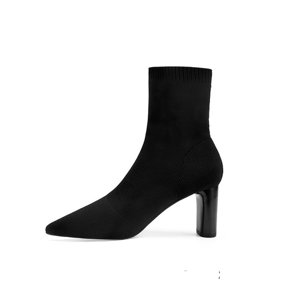 Botas Invierno Tacón Alto para Mujer - Comodidad y Estilo