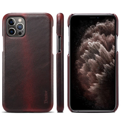 Funda de Cuero Genuino para iPhone 12 - Protección Premium - Image 19
