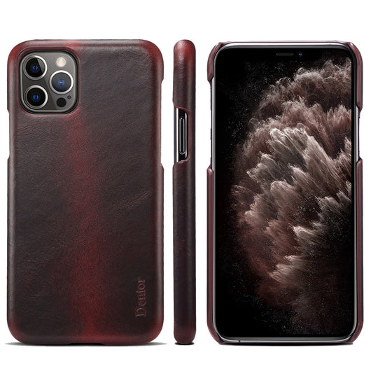 Funda de Cuero Genuino para iPhone 12 - Protección Premium - Image 19