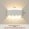 Warm Light 8W White Lamp Body