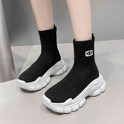 Botas Deportivas de Suela Gruesa con Altura Aumentada y Tecnología Flyknit - Image 16