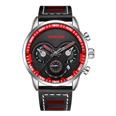 Reloj Cronógrafo de Tres Esferas con Calendario - Diseño Moderno y Personalidad - Image 7