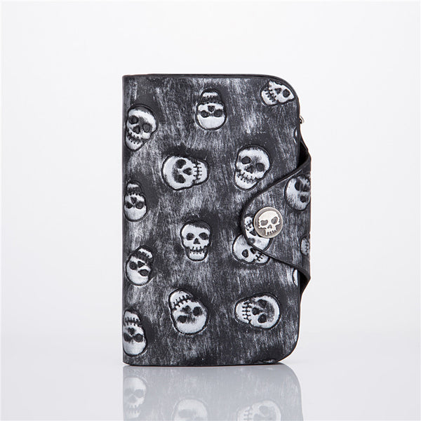 Cartera Punk Rock con Calavera y Cadena Antirrobo - Image 6