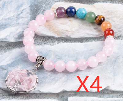 Pulsera de Cristal con Cuentas Brillantes - Image 10