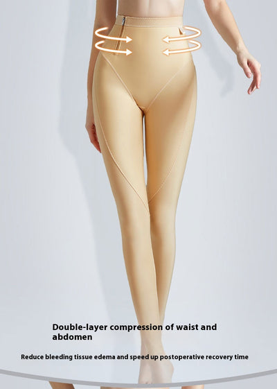 Pantalones Reductores con Cordón de Compresión Post-Liposucción - Image 12