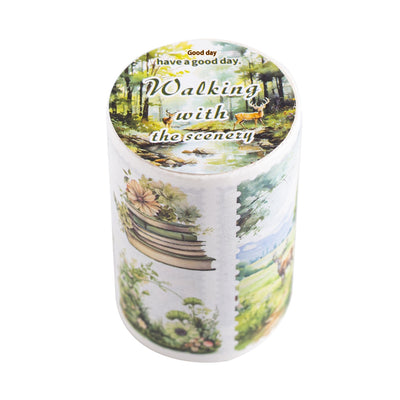 Set de Cintas Decorativas Adhesivas Paisajes Cuatro Estaciones - 6 Modelos para Scrapbooking y DIY - Image 5