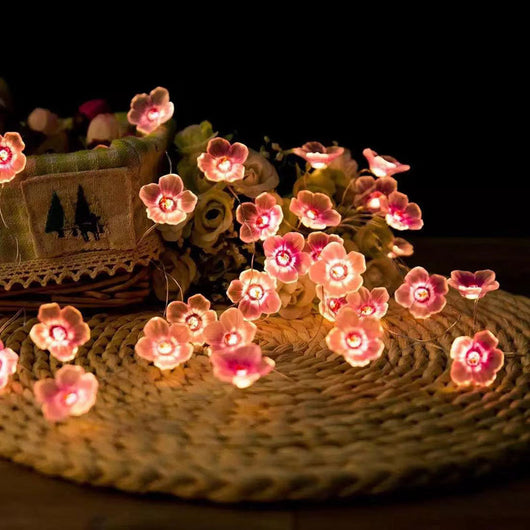 Luces Decorativas LED Flores y Abejas para Fiestas - Image 2