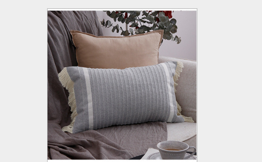 Almohada de Apoyo Lumbar Rectangular - Cojín de Respaldo para Cama y Auto Estilo Nórdico - Image 3
