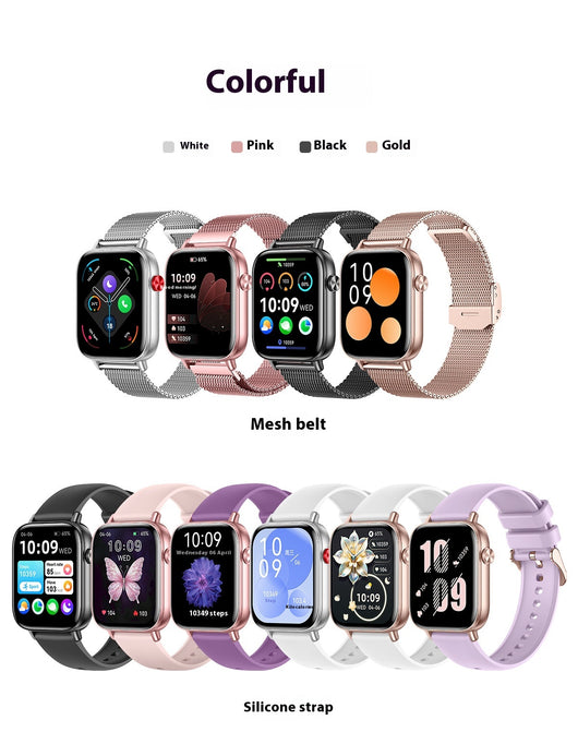 Reloj Inteligente con Monitor Cardíaco, Podómetro y Llamadas Bluetooth - Image 20