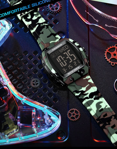 Reloj Digital Multifuncional para Hombre - Perfecto para Estudiantes - Image 20