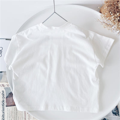Playera Blanca de Manga Corta para Niño - Comodidad de Verano - Image 7