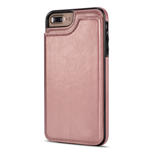 Funda Adhesiva de Cuero con Patrón Crazy Horse para Teléfono Móvil - Image 15