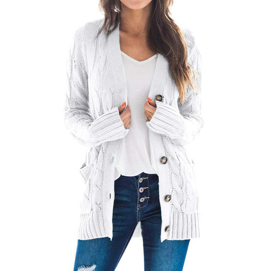 Blazer de Lana Manga Larga Abotonado - Image 14