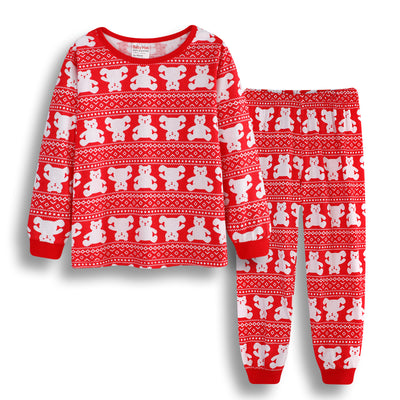 Pijama Infantil Estampado Cartoon - Conjunto Cómodo para el Hogar - Image 5