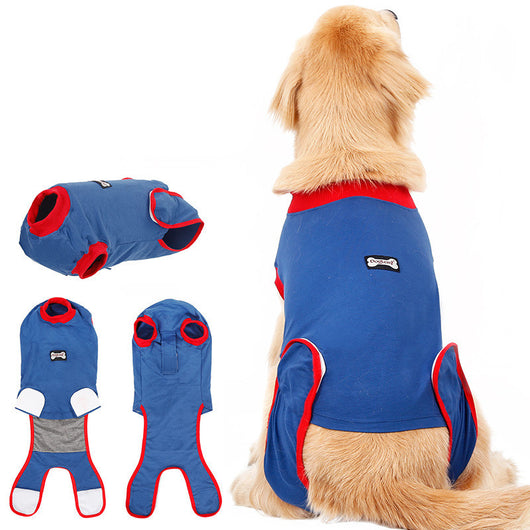 Pijama Quirúrgico para Perros - Prenda de Recuperación Antilamido en Algodón - Image 10