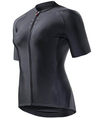 Jersey de Ciclismo para Mujer Multiseasón Negro - Image 8