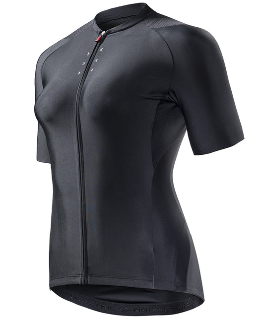 Jersey de Ciclismo para Mujer Multiseasón Negro - Image 8