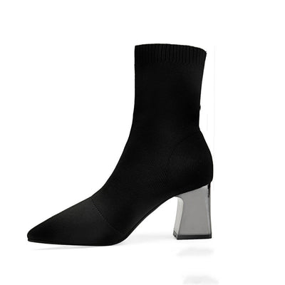 Botas Invierno Tacón Alto para Mujer - Comodidad y Estilo - Image 18