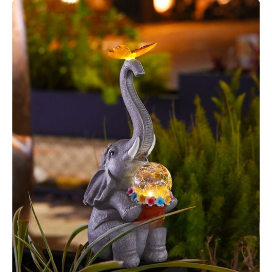 Estatua de Elefante para Jardín - Decoración de Resina Artesanal - Image 11