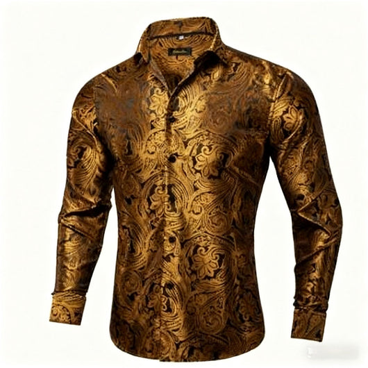 Camisa Casual Deportiva Holgada con Solapa para Hombre - Image 8