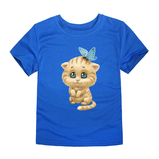 Playera Infantil con Estampado de Animales por Transferencia de Calor - Image 10