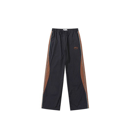 Pantalones de Buzo Retro con Contraste de Colores para Hombre - Image 8