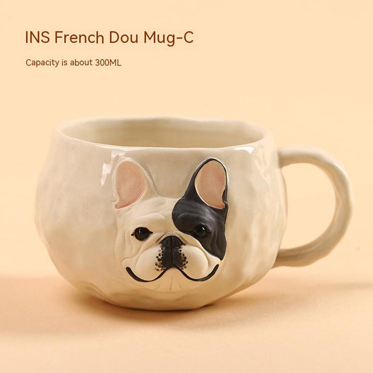 Taza de Café Bulldog Francés Diseño Artesanal Original - Image 5