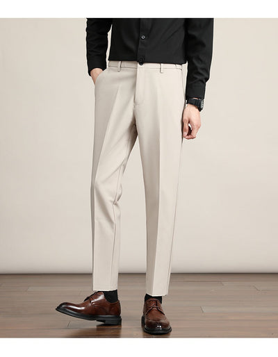 Pantalón de Vestir Hombre Coreano Corte Drop-crotch Tendencia - Image 16