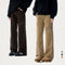Pantalones Rectos Holgados de Cintura Alta - Estilo Casual Moderno