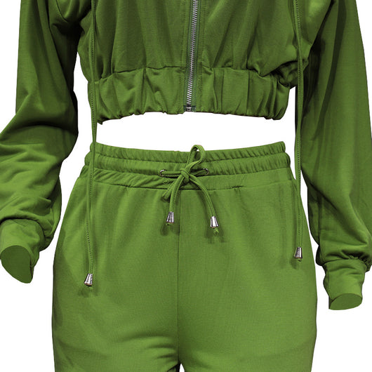 Conjunto Deportivo Mujer con Capucha de Manga Larga - Image 15