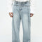 Jeans Retro Casual Americano con Efecto Desgastado
