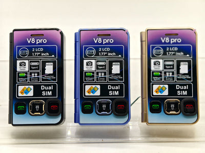 Teléfono Móvil Plegable V8pro con Doble Pantalla - Image 19