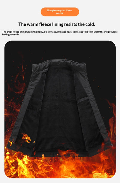 Chaqueta Casual de Cuadros para Hombre - Manga Larga Versátil - Image 13