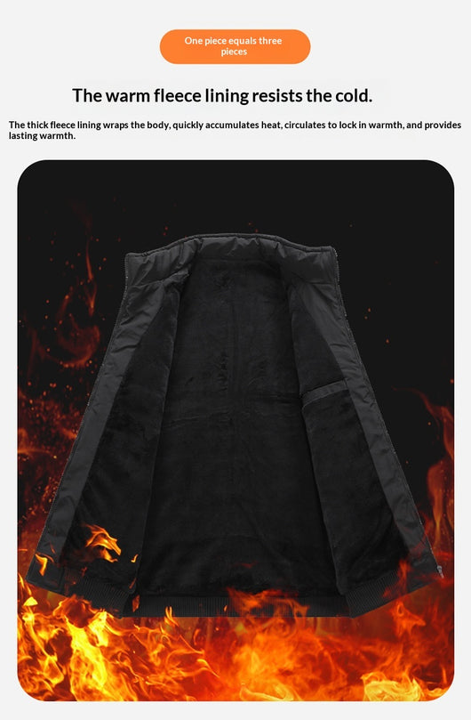 Chaqueta Casual de Cuadros para Hombre - Manga Larga Versátil - Image 13