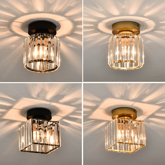 Lámpara de Techo Nórdica de Cristal con Diseño Creativo para Pasillos - Image 2