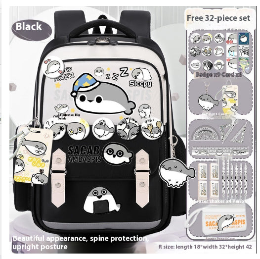 Mochila Escolar Ergonómica Turtle - Gran Capacidad y Alivio de Carga - Image 11