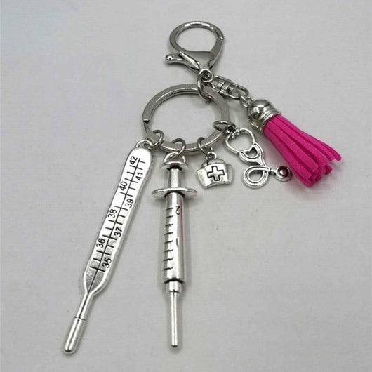 Llavero Temático Médico con Accesorios de Enfermería - Image 13