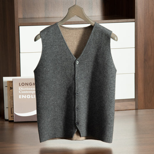 Chaleco de Punto Premium Cuello V para Hombre - Image 5