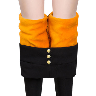 Pantalones Térmicos Ajustados para Mujer con Forro Polar Grueso - Image 5