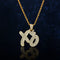 Dije Alfabeto Inglés Love XO - Collar de Amor
