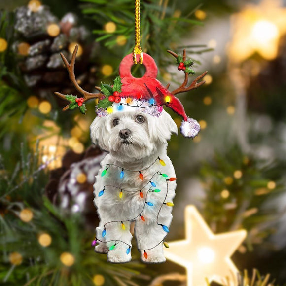 Adorno Colgante Perro Durmiente Ángel - Decoración Acrílica para Auto y Hogar