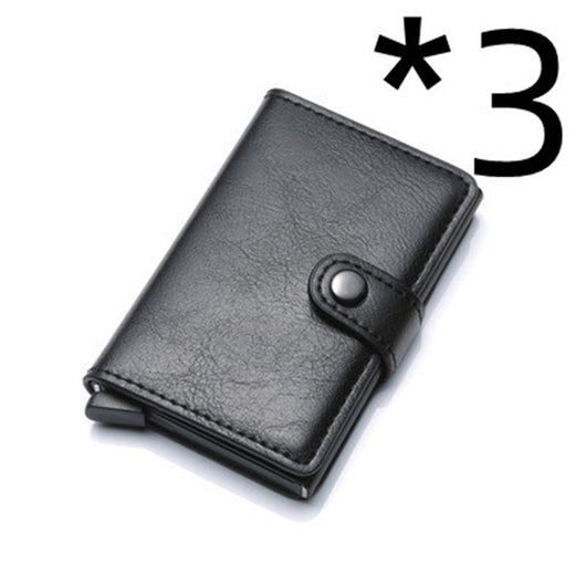 Billetera Vintage para Hombre con Protección RFID, Cuero y Aluminio - Image 32