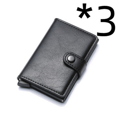Billetera Vintage para Hombre con Protección RFID, Cuero y Aluminio - Image 55