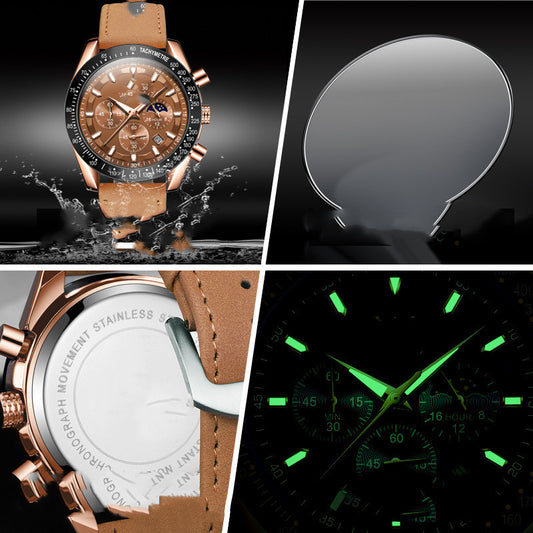 Reloj Inteligente de Moda para Hombre con Función Multitarea y Esfera Luminosa - Image 2